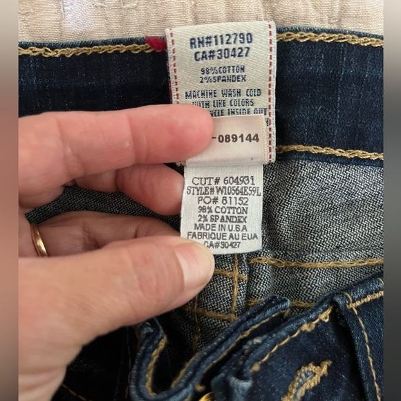 True religion size 29 boot cut jeans new no tags - Picture 8 of 9